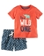 CONJUNTO CARTERS 2 PECAS - WILD ONE