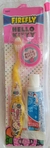 KIT DE HIGIENE BUCAL INFANTIL HELLO KITTY FIREFLY IMPORTADO