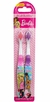 KIT COM 2 ESCOVAS DE DENTE MACIA BARBIE BRUSH BUDDIES IMPORTADO