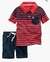 CONJUNTO VERÃO CARTERS COM BLUSA GOLA POLO