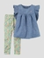 CONJUNTO VERÃO CARTERS LINDO (BATINHA + LEGGING)