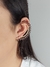 Brinco Ear Cuff com pedrarias Ametista