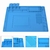 Manta Anti Estatica em Silicone Azul Knup 320x230mm AA015 - comprar online