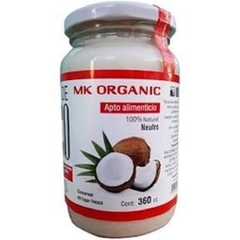 Aceite de coco neutro orgánico MK x 360 cc