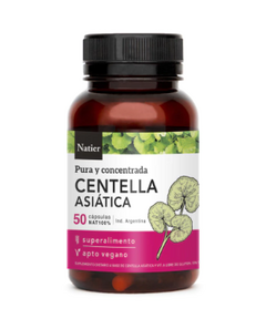 Centella Asiática Natier x 50 cápsulas