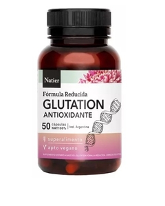 Glutation antioxidante Natier x 50 cápsulas