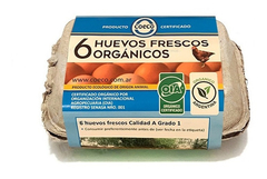 Huevos orgánicos certificados Coeco x 12 unidades