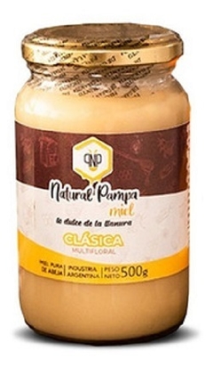 Miel clásica cremosa Natural Pampa x 500 gr