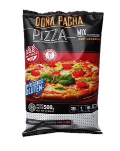 Premezcla para pizza sin gluten Doña Pacha x 500 gr