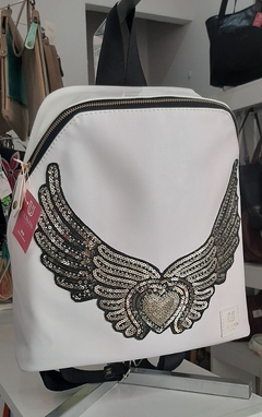 MOCHILA ANGHELINA WHITE.