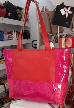 TOTE XL FAUSTINA- ROJA. en internet