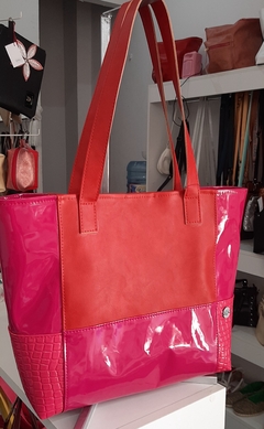 TOTE XL FAUSTINA- ROJA. - comprar online