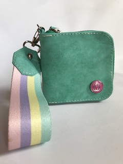 BILLETERA ADORE CUERO / Verde - comprar online