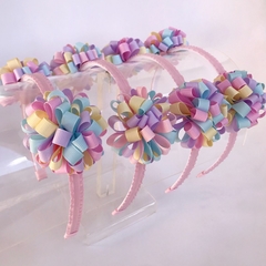 Tiara Pompom Candy Colors