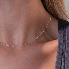 Choker Lov me Prata 925 - comprar online