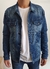 Jaqueta masculina malha jeans Calvin klein CM71C07OJ30 - comprar online