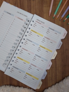 PLANNER SLIM - COLORS na internet