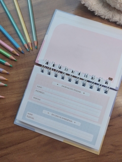 MINI PLANNER A6 - COLORS na internet