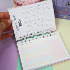 AGENDA MINI HORIZONTAL - UAU - Loiola Art's