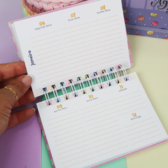 AGENDA MINI HORIZONTAL - UAU