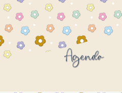 AGENDA MINI HORIZONTAL - UAU - loja online