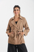 TRENCH CRUZADO CON CINTURON - 6605 - comprar online