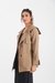 TRENCH CRUZADO CON CINTURON - 6011 - comprar online