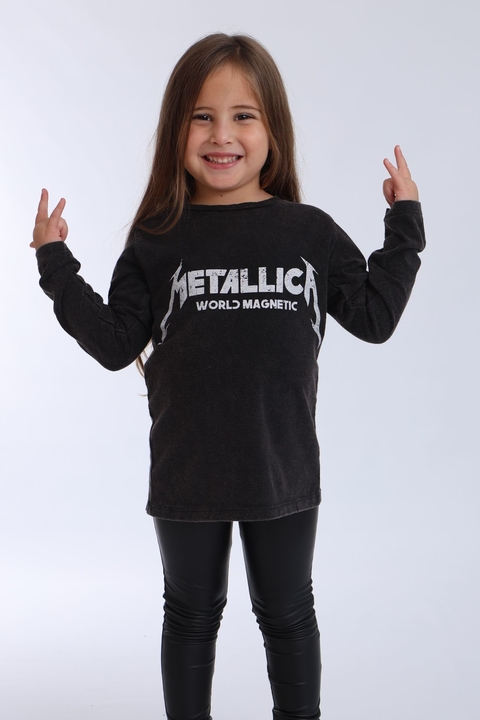 Remera Metalica gastada