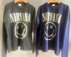 Remera Nirvana efecto gastado - comprar online