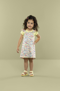 Vestido c/ blusa Infantil Colorittá