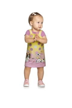 Vestido c/ blusa Infantil Elian