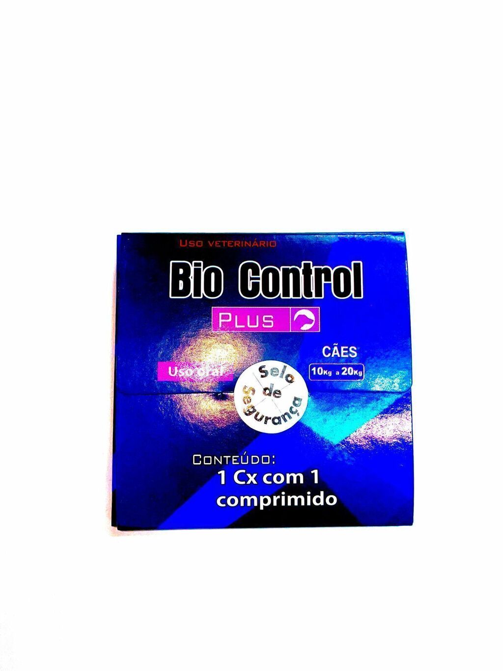 Antipulgas Carrapaticida E Sarnicida Bio Control Plus 10Kg a 20Kg C/1