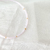 Choker cristal rosa com bolinhas douradas ouro - comprar online