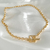 Choker elo português com fecho quadrado ouro - comprar online