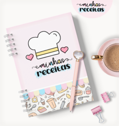 CADERNO DE RECEITAS CANDY COLORS na internet