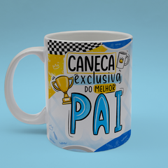 CANECAS AMARELO E AZUL