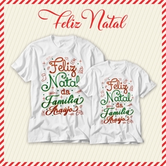 CAMISETAS NATAL EM FAMÍLIA - N COISAS