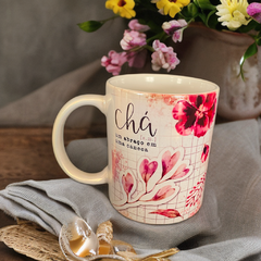 CANECA FLORAL CHÁ E CAFÉ na internet