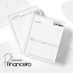 PLANNER FINANCEIRO PESSOAL MASCULINO