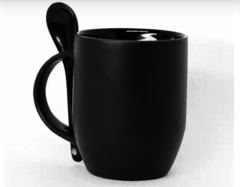 CANECA MÁGICA COM COLHER