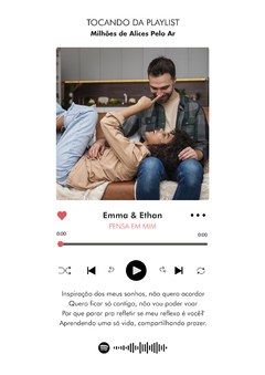 QUADRO SPOTIFY - loja online