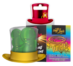 Twister Excitante Six Ball Função Bolinha Explosiva Sensações 6 Unidades - SOFT LOVE