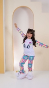 Pjama Infantil Feminino - Cores Diversas - Cod.600