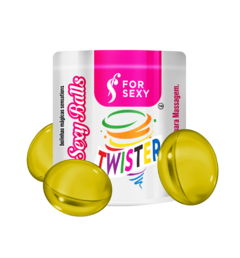 Twister Sexy Ball Função Bolinha Explosiva Sensações com 03 Unidades - For Sexy