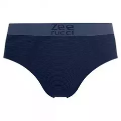 Cueca Slip Listrada Sem Costura Azul - Cod.ZR0101-001-1000-V5 - comprar online