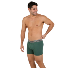 Boxer Poliamida com Coss - LISAS E LISTRADAS - Cores Diversas - Cod.MX0001