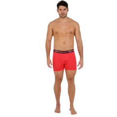 Boxer Poliamida com Coss - LISAS E LISTRADAS - Cores Diversas - Cod.MX0001 - Chaves do Amor