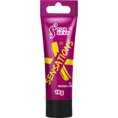 X Sensations Gel Excitante 10 Sensações Bisnaga 18G - For Sexy