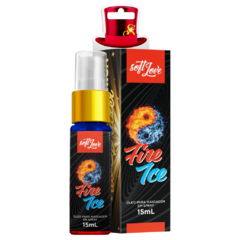 Fire e Ice Jatos Excitante Unissex 15Ml - SOFT LOVE