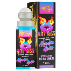 Gloss Hot Kiss Beijável Algodão Doce 10Ml - SOFT LOVE